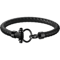 OMEGA Aqua Sailing Bracelet, caoutchouc, acier inoxydable - B34STA050270X