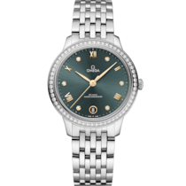De Ville Prestige 34 mm, acero con acero - 43415342060001