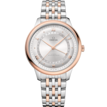 De Ville Prestige 42 mm, Stahl - Sedna™-Gold mit Stahl- und Sedna™-Goldband - 43420422202001
