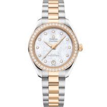 Seamaster Aqua Terra 150M 30 mm, Stahl - Moonshine™-Gold mit Stahl - Moonshine™-Gold - 22025302055001
