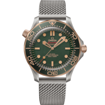 Seamaster Diver 300M 42 mm, titane - Bronze gold sur titane - 21090422010001