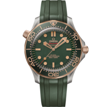 Seamaster Diver 300M 42 mm, Titan - Bronze-Gold mit Kautschukband - 21092422010001
