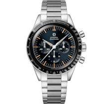 Speedmaster First OMEGA in Space 39,7 mm, Stahl mit Stahlarmband - 31030405006001