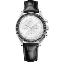 Speedmaster Moonwatch Professional 42 mm, Canopus Gold™ mit Lederarmband - 31063425002001